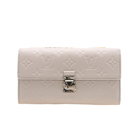 LOUIS VUITTON Empreinte Portefeuille Salametis Bloom M13463 Long Wallet in Pi...